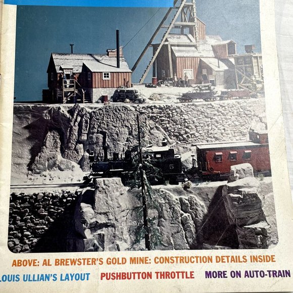 Model Railroader Magazine Back Issue u Jan 1975 Vol 42  No Al Brewsters Mine - Picture 2 of 7